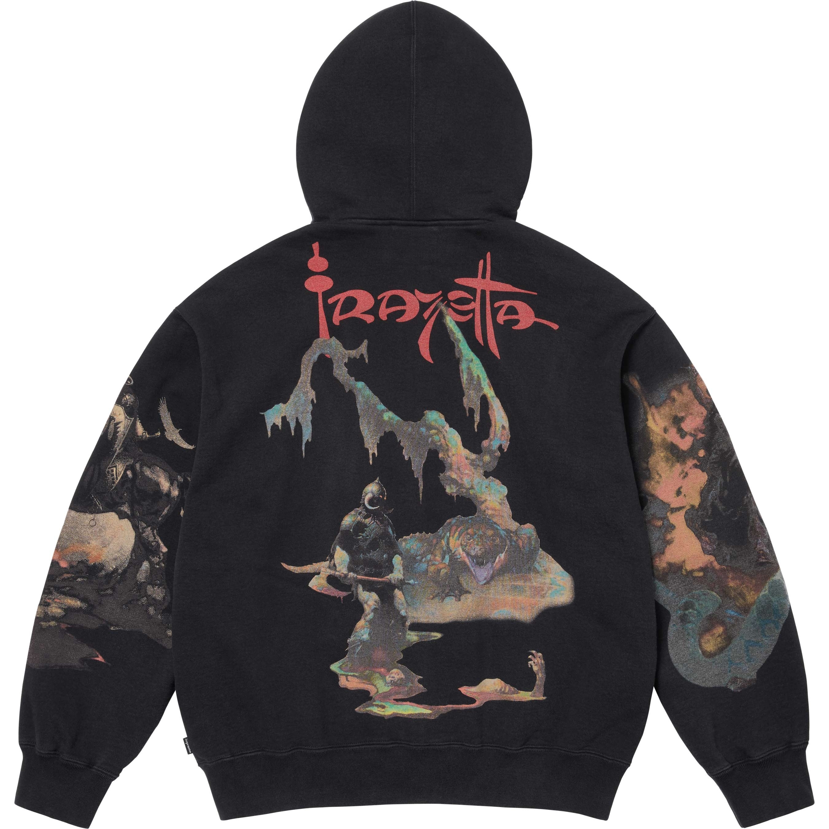 Supreme/Frank Frazetta Zip Up Hooded Sweatshirt view 8